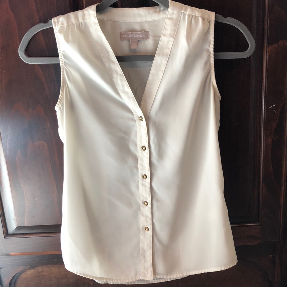 Ivory blouse